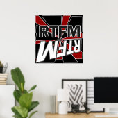 RTFM lesen Sie das neue Menü Poster (Heimbüro)