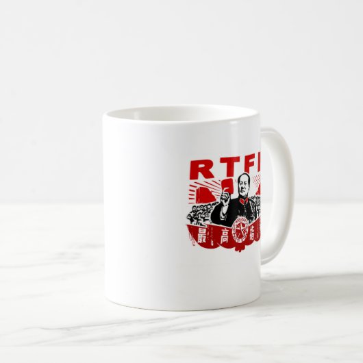 RTFM Mao Kaffeetasse (VorderseiteRechts)