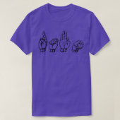 RTFM Sign Language T-Shirt (Design vorne)