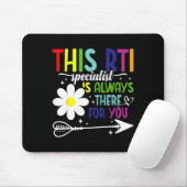 Rti-Crew-Lehrer Immer Intervention-Lehrer Rti S Mousepad (Mit Mouse)