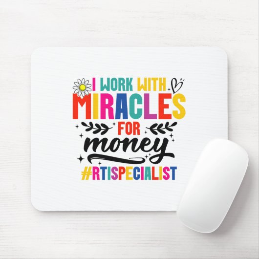 Rti Team Rti Crew Miracle Response Intervention Te Mousepad (Mit Mouse)