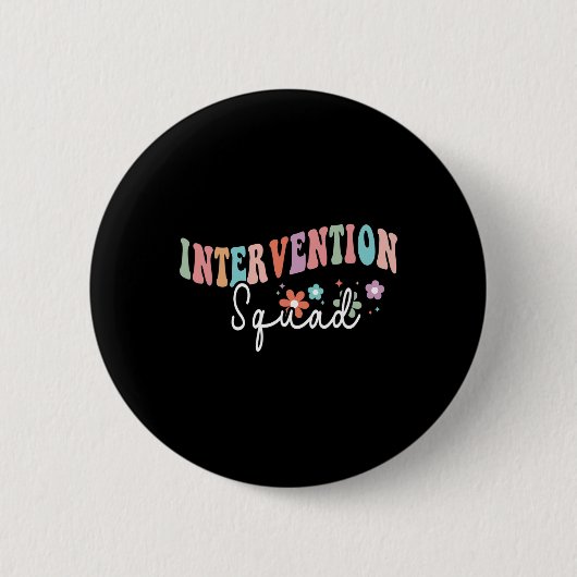 Rti-Team-Squad-Interventionslehrer Byck Zur Schule Button (Vorderseite)