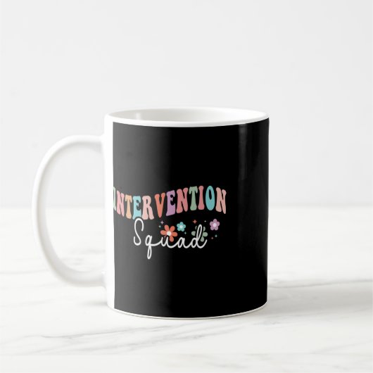Rti-Team-Squad-Interventionslehrer Byck Zur Schule Kaffeetasse (Links)