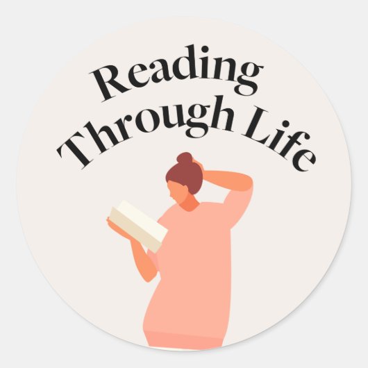 RTL-Aufkleber Runder Aufkleber (Vorderseite)