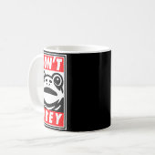 Rtland Frog Don't Obey Kaffeetasse (Vorderseite Links)