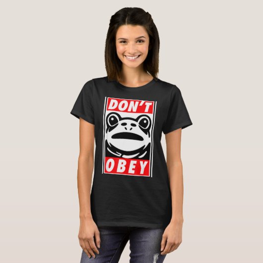 Rtland Frog Don't Obey T-Shirt (Vorne ganz)