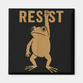 Rtland Frog Funny City Art - Rtland Frog Protest  Magnet (Vorne)