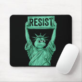 Rtland Frog Funny City Art - Rtland Frog Protest Mousepad (Mit Mouse)