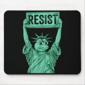 Rtland Frog Funny City Art - Rtland Frog Protest Mousepad (Vorne)