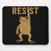 Rtland Frog Funny City Art - Rtland Frog Protest Mousepad (Vorne)