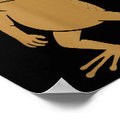 Rtland Frog Funny City Art - Rtland Frog Protest Poster (Ecke)