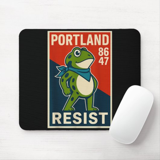 Rtland Frog Protest For Men And Women Mousepad (Mit Mouse)