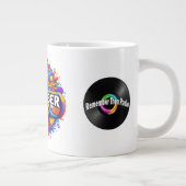 RTR neues Logo-Design Jumbo-Tasse (Rechts)