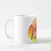 RTRO AFROKEN - AFRO-AMERIKANISCHE KÖNIGIN KAFFEETASSE (Links)