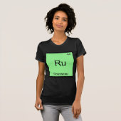 Ru - Rousseau Funny Element Chemistry Symbol T-Shi T-Shirt (Vorne ganz)