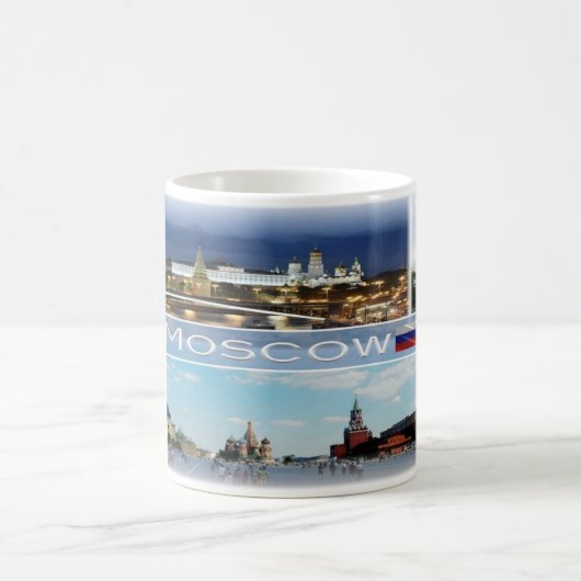 RU Russland - Moskau - Kaffeetasse (Mittel)