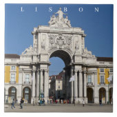 Rua Augusta Arch View Keramik Fliesen (Vorderseite)