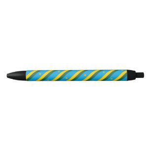 Ruanda Flag Ballpoint Pen Kugelschreiber