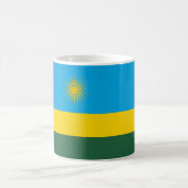 Ruanda Flag Keramik Kaffee Tasse (Mittel)