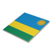 Ruanda Flag Keramik Tile Fliese (Seite)