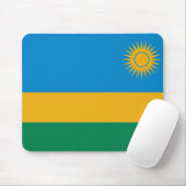 Ruanda Flag Mousepad (Mit Mouse)