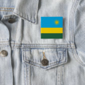 Ruanda-Flagge Button (Beispiel)