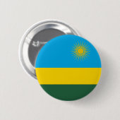 Ruanda-Flagge Button (Vorne & Hinten)