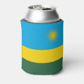 Ruanda-Flagge Dosenkühler (Kanne Rückseite)