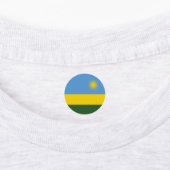 Ruanda-Flagge Etiketten (Befestigt)