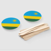 Ruanda-Flagge Fächer (Non-assembled)