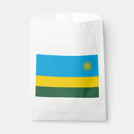 Ruanda-Flagge Geschenktütchen (Vorderseite)