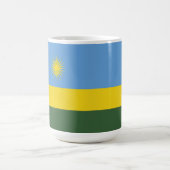 Ruanda-Flagge Kaffeetasse (Mittel)