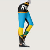 Ruanda-Flagge Leggings (Rechts)