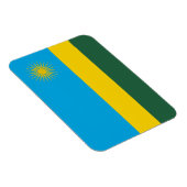 Ruanda-Flagge Magnet (Rechte Seite)