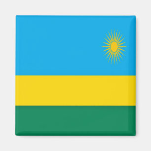 Ruanda - Flagge - Magnet