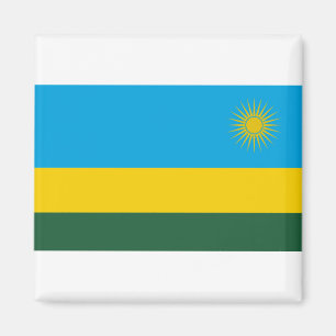 Ruanda-Flagge Magnet