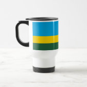 Ruanda-Flagge Reisebecher (Links)
