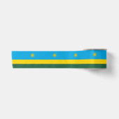 Ruanda-Flagge Satinband (Vorderseite)