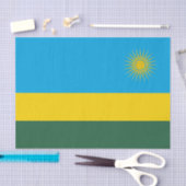 Ruanda-Flagge Seidenpapier (Handwerk)