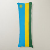 Ruanda-Flagge Seitenschläferkissen (Vorderseite Vertikal)