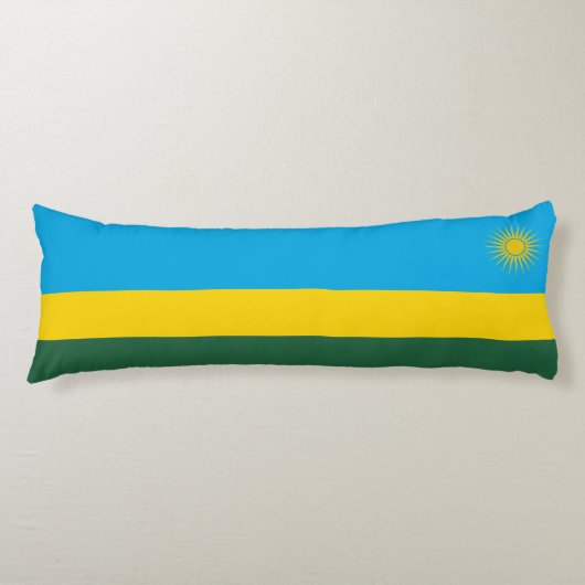 Ruanda-Flagge Seitenschläferkissen (Vorderseite)