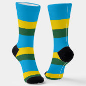 Ruanda-Flagge Socken (Gewinkelt)