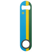 Ruanda-Flagge Speed Flaschenöffner (Rückseite)