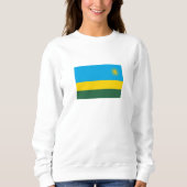 Ruanda-Flagge Sweatshirt (Vorderseite)