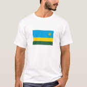Ruanda-Flagge T-Shirt (Vorderseite)