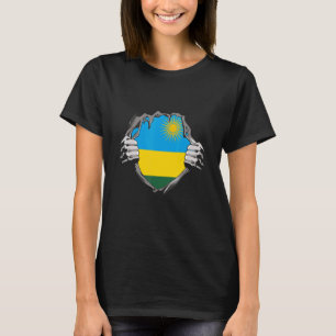 Ruanda-Flagge T-Shirt