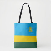 Ruanda-Flagge Tasche (Vorderseite)