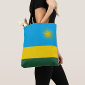 Ruanda-Flagge Tasche (Von Nahem)