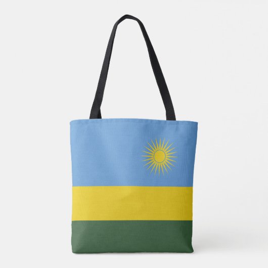 Ruanda-Flagge Tasche (Rückseite)