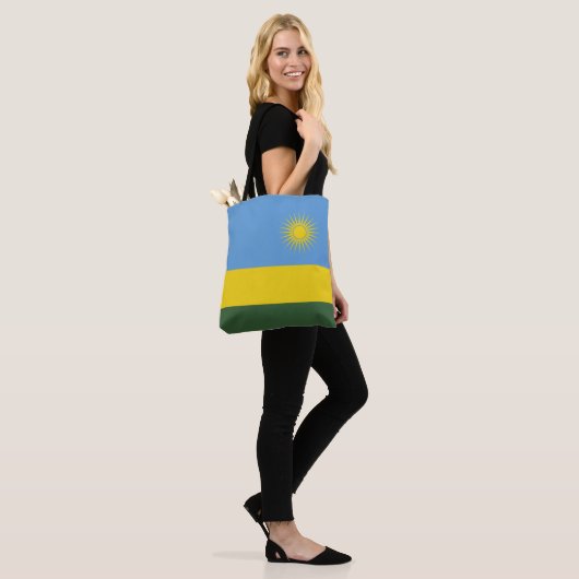 Ruanda-Flagge Tasche (Am Model)